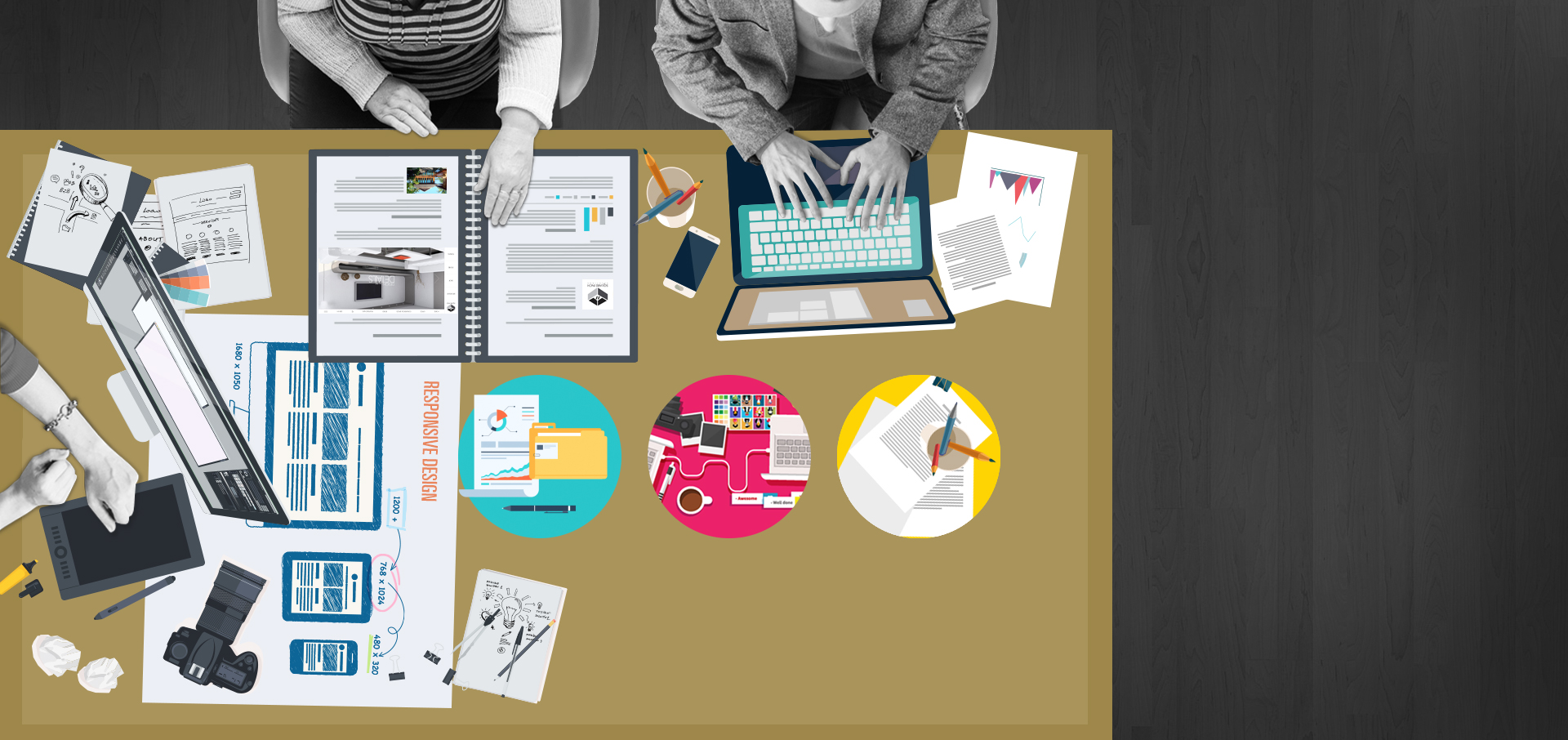WORK banner