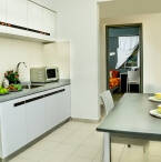 Taylors university common kitchen area